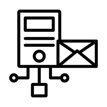 SMTP Server Vector Icon