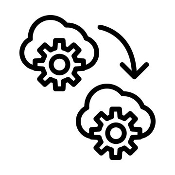 Website Migration Vector Icon