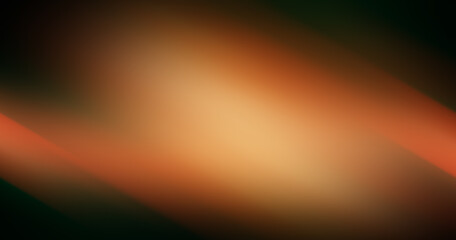 Fototapeta premium Light orange radiation pattern backdrop. Golden magic power ray background.