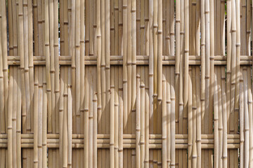竹塀（背景素材）