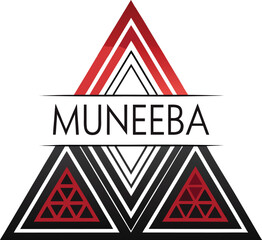 abstract--minimalist--name-muneeba