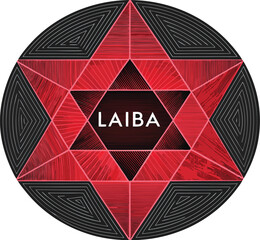 abstract--minimalist--name-laiba--circular