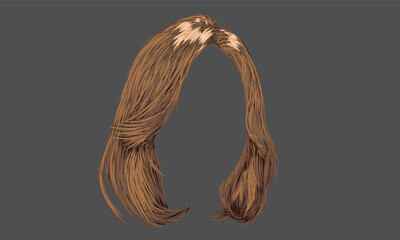 vector illustration of a woman