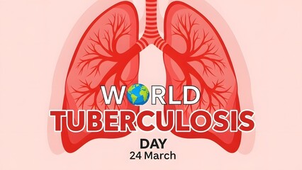 World Tuberculosis Day awareness campaign highlighting lungs and global impact on March 24th