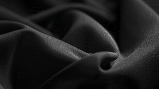 Black Fabric Shadow Minimal Background
