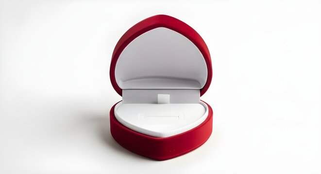 Valentine's day gift idea heart shaped jewelry box for love