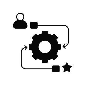 Metamorphosis  icon with white background vector stock illustration