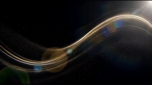 4K image quality transformation with jumping golden threads