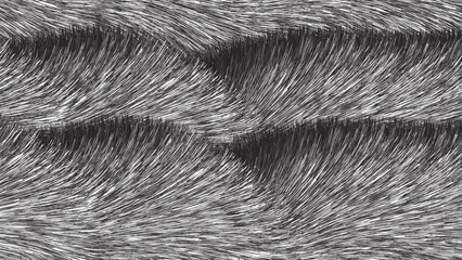 Dynamic black and white abstract background with swirling lines