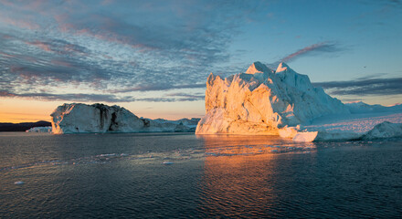 Iceberg at Disco bay Greenland