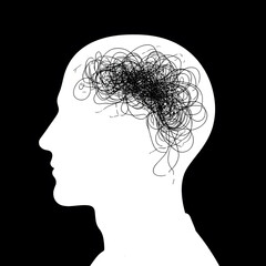 Conceptual Image of Finding Mental Clarity and Peace