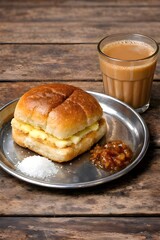 breakfast with croissant