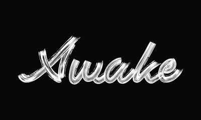 Minimal black and white typography artwork featuring a powerful single word inspired by global activism, human rights, and social justice themes. Clean brush lettering design suitable for protest post