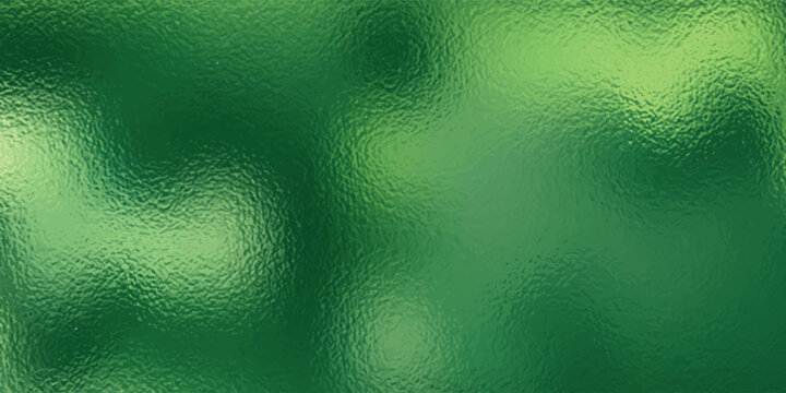 Soft Yellow green shiny Foil Texture Background with Glass Effect or sea green glass texture.