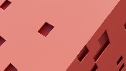 3d planes on a futuristic cube illustration abstract background © JoseVicenteCarratala