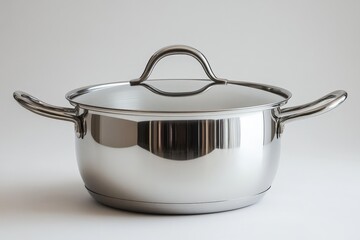 Stainless Steel Casserole Pot with Lid