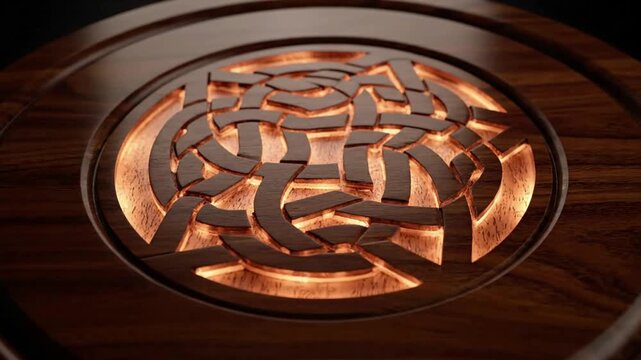 A red circular dartboard pattern designed as an abstract pizza plate puzzle symbol represents a business challenge and the target solution for a restaurant success concept illustration