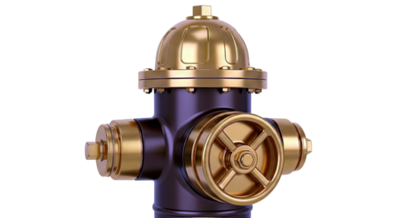 Luxury Gold and Bronze Fire Hydrant