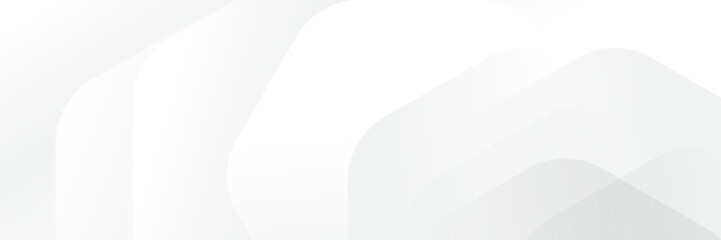 Abstract pattern white geometric banner design background.