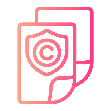 protected gradient icon