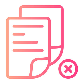 plagiarism gradient icon