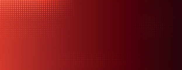 Red background with a gradient effect, featuring a dotted texture. The background is modern and vibrant, with a deep red color throughout. Minimal halftone texture, halftone dotted background vector