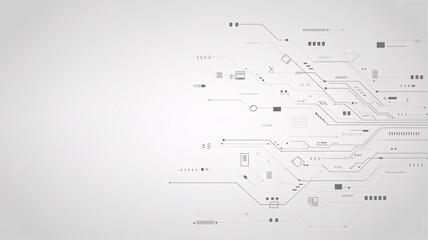 Modern technology circuit board design with innovative electronic components
