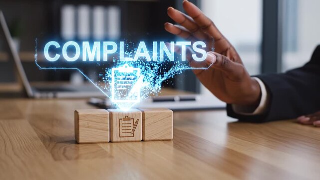 "Customer Complaints Support Concept &ndash; Contact, Feedback, and Service Quality". 4k Video