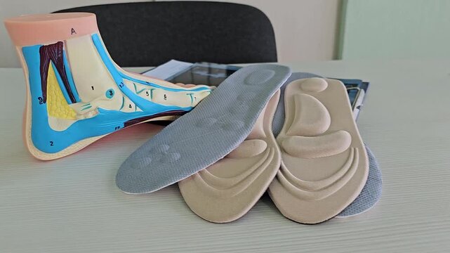 Understanding foot anatomy and the use of insoles for support and comfort in everyday activities