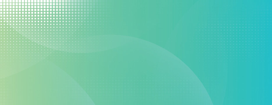 Gradient background with green and teal colors, featuring a dotted texture. The background is smooth and modern with green and teal hues. Gradient patterned background vector. Green background.