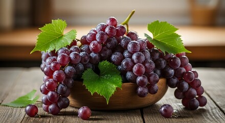 grapes in a basket