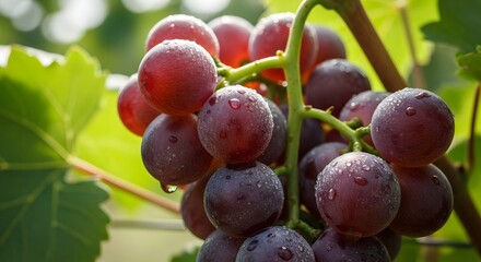 grapes on the vine