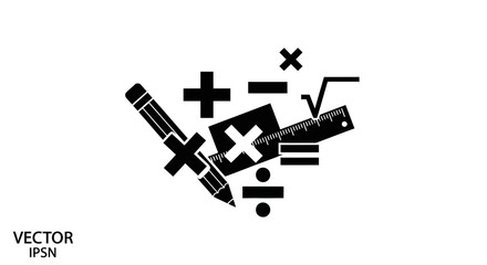 Mathematical symbols and tools for learning and calculation.