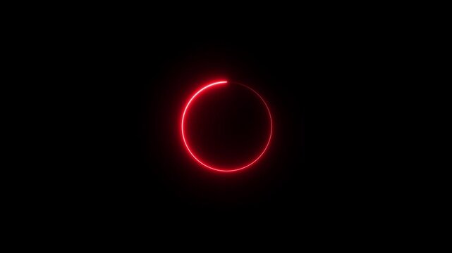 Random dial design. Circle countdown timer one minute animation from 20 to 0 second animation. Modern flat design with animation. neon circle and number looping animated