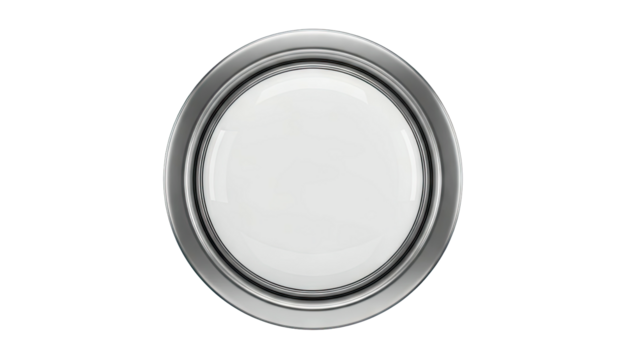 Silver framed white dome - Powered by Adobe