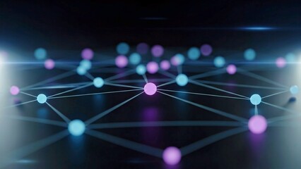 Futuristic Artificial Intelligence Brain Display in Modern Home Office Setup