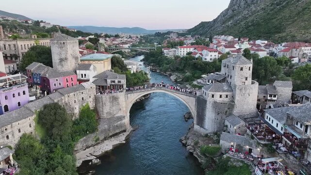 Stari Most over Neretva River