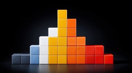 Abstract swirl of data forming a chart shape, representing the chaotic yet organized secret of the market.