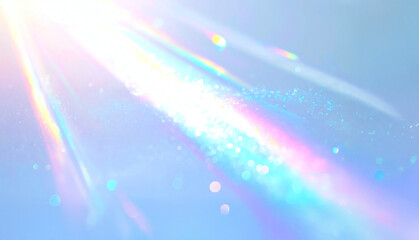 パールの輝きのオーロラのようなシートのドレープ　キラキラ輝く