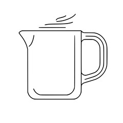 Pour-Over Perfection: Art Brewing | Clean, isolated vector art for creative projects.