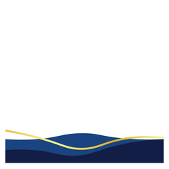 Modern Curved Footer