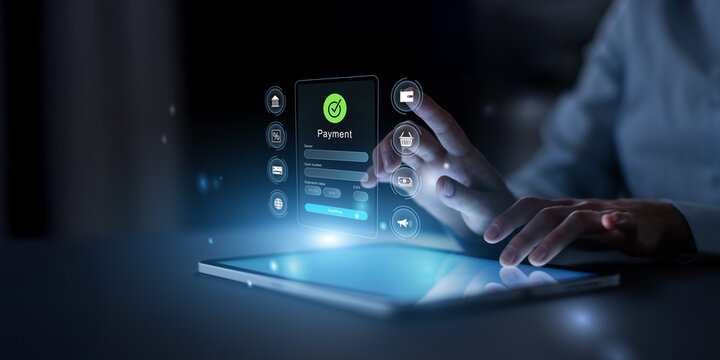 Secure Digital Payment Form for Modern Online Transactions. - Powered by Adobe