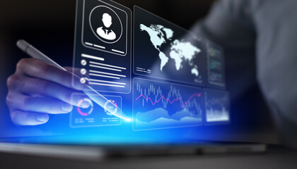 Global Data Visualization Dashboard with Interactive Business Analytics and Insights.