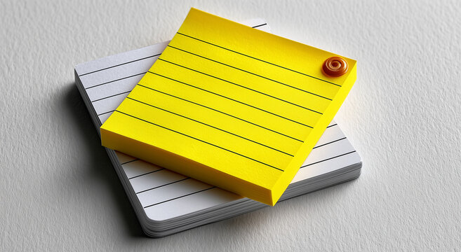 Post It. Spazio per aggiungere testo o messaggio.