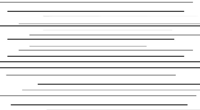 Speed line manga halftone horizontal pattern, fast motion simple straight anime background.