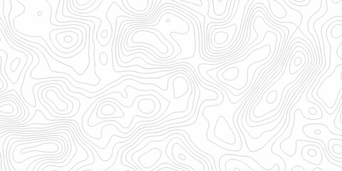 Fototapeta premium Minimal seamless area vector topo paper lines. Topographic contour lines grid map pattern design. Geographic mountain relief. Contour paper maps. Topo contour paper map design.