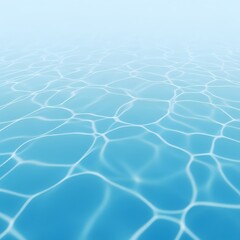 A serene and peaceful pool of water with sunlight reflections