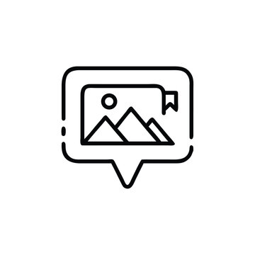 Generate a brand design outline optimized for social media and online visibility Vector illustration