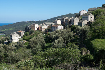 Obraz premium CORSE - Haute Corse - Rogliano