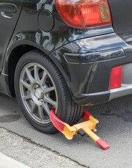 Wheel clamp / boot